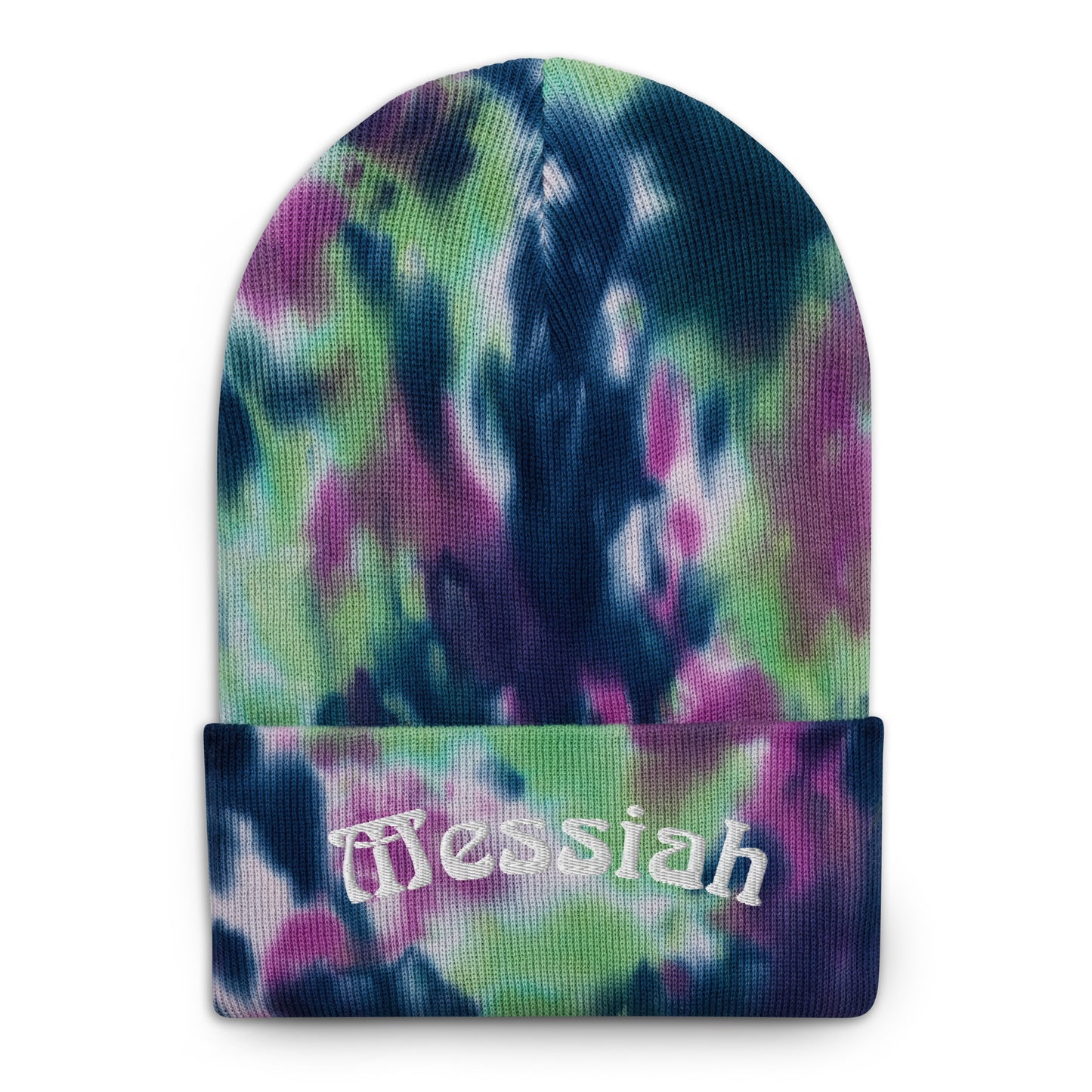 Tie-dye beanie