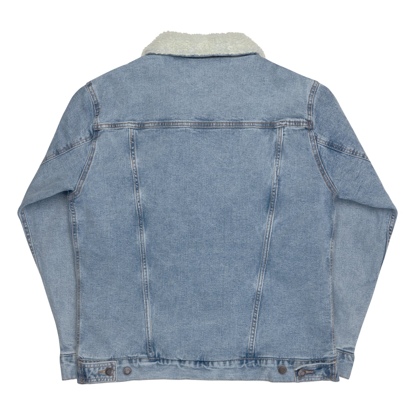 Denim sherpa jacket